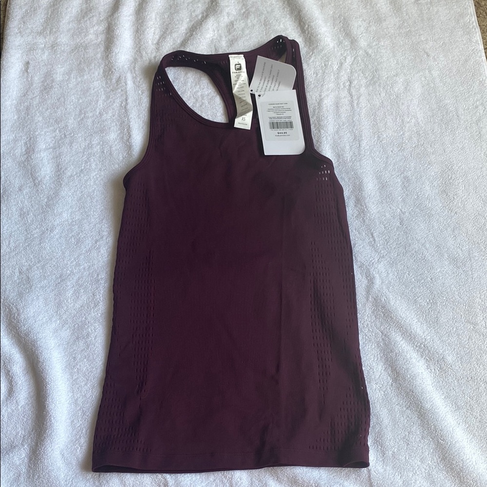 Fabletics Women's Purple Tank Top